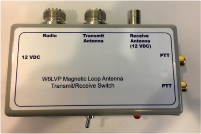 W6LVP Amplified Receive-Only Magnetic Loop Antenna - With T/R Switch - Image 5